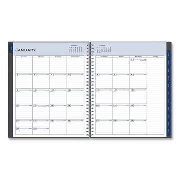 Blue Sky® Passages Monthly Planner, 10 X 8, Charcoal Cover, 12-month (jan To Dec): 2022 freeshipping - TVN Wholesale